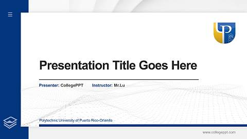 Polytechnic University of Puerto Rico-Orlando Thesis Proposal/Graduation Defense PPT Template