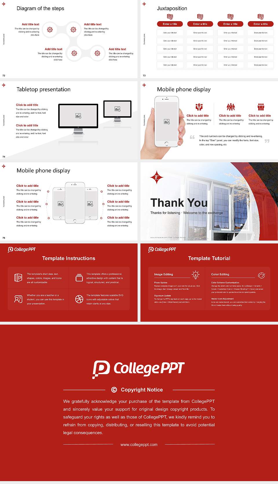 Platt College-Aurora Competition/Entrepreneurship Contest PPT Template16:9 ratio PPT effect preview image9