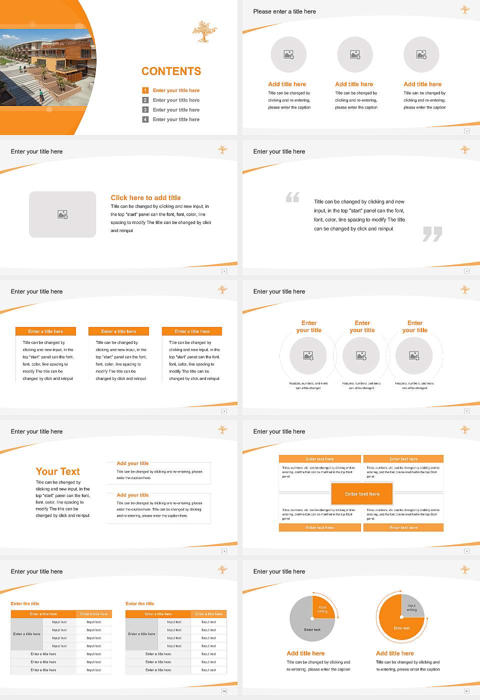 Pitzer College Course/Courseware Creation PPT Template16:9 ratio PPT effect preview image2