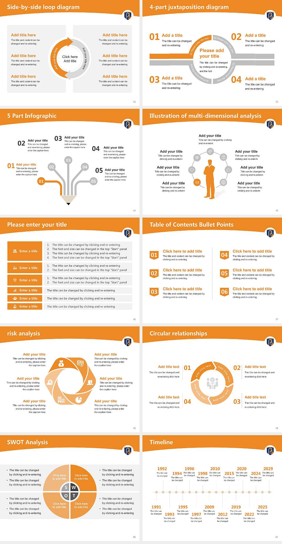 Phoenix Seminary Academic Presentation/Research Findings Report PPT Template4:3 ratio PPT effect preview image3