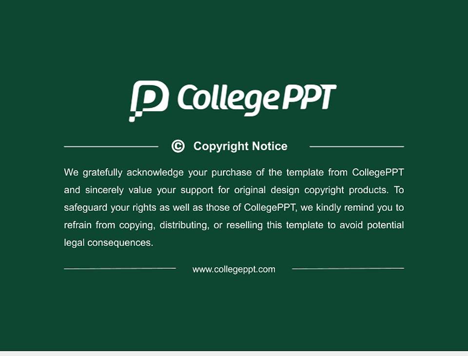 Piedmont University General Purpose PPT Template4:3 ratio PPT effect preview image6
