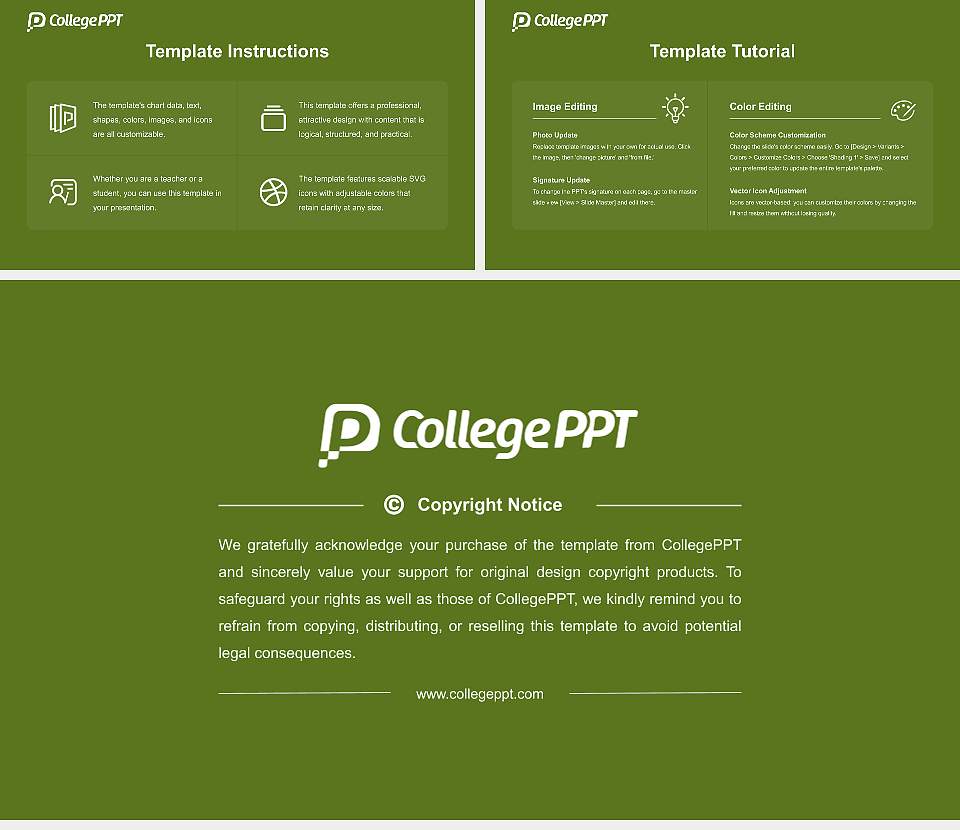 Point Park University Academic Presentation/Research Findings Report PPT Template16:9 ratio PPT effect preview image5