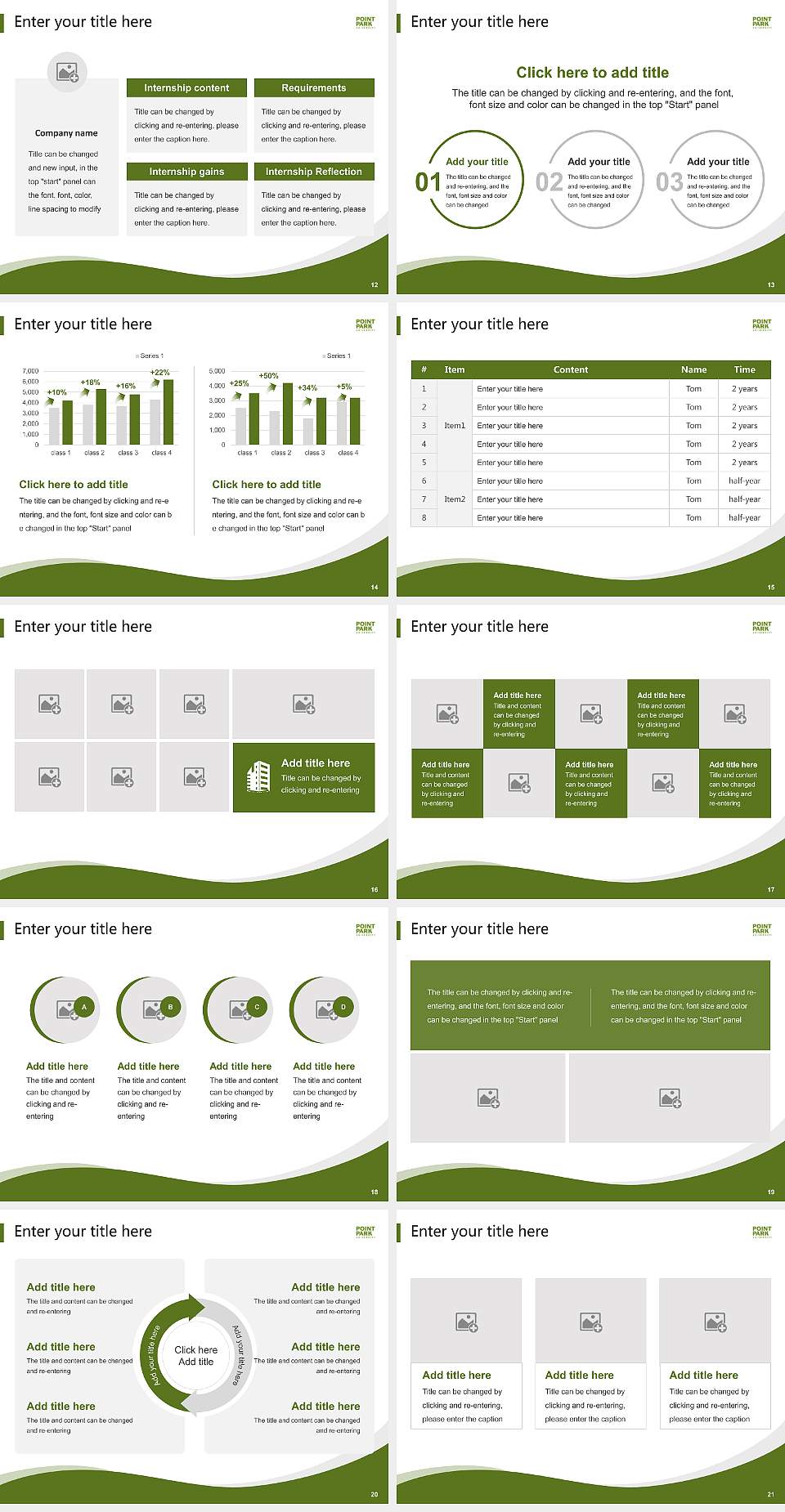 Point Park University Lecture Sharing and Networking Event PPT Template4:3 ratio PPT effect preview image3