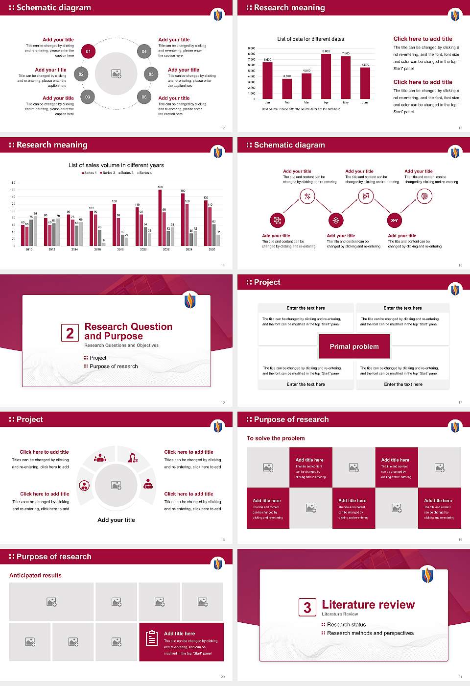 Philadelphia College of Osteopathic Medicine Graduation Thesis Defense PPT Template16:9 ratio PPT effect preview image3
