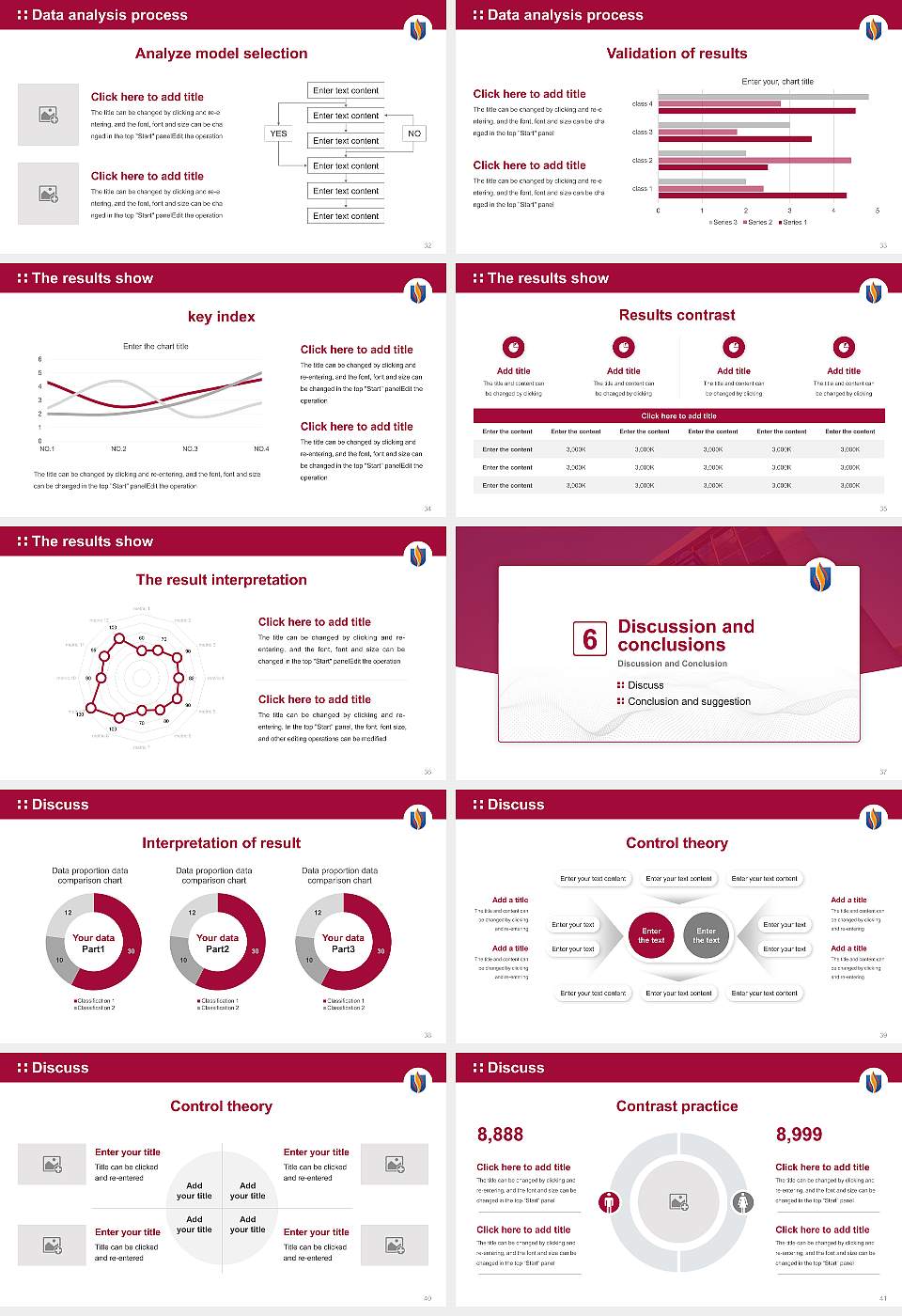 Philadelphia College of Osteopathic Medicine Graduation Thesis Defense PPT Template16:9 ratio PPT effect preview image5