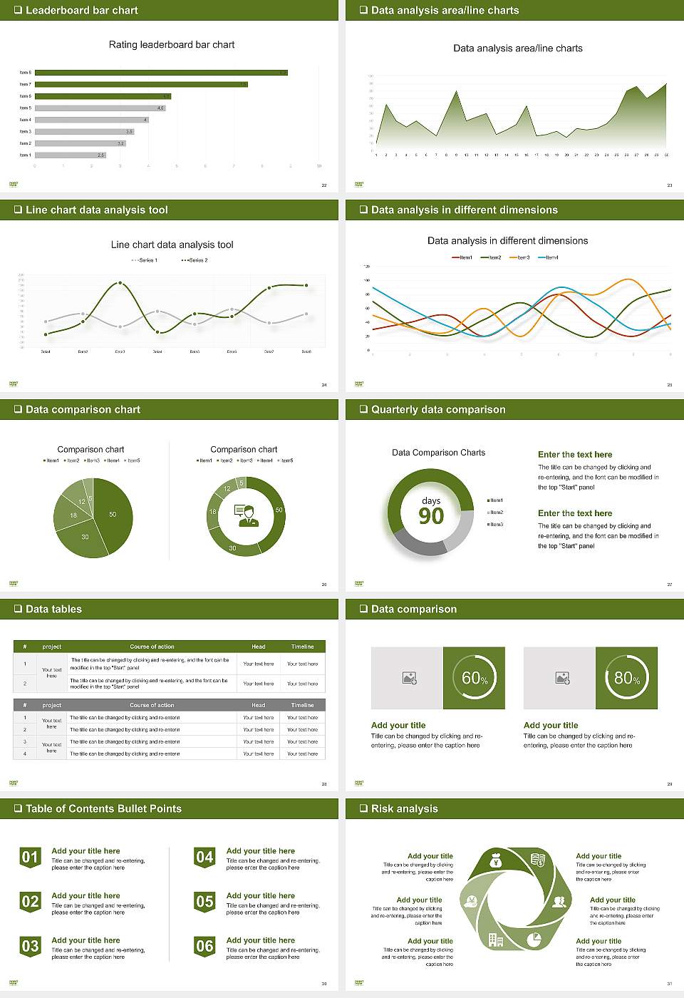 Point Park University General Purpose PPT Template16:9 ratio PPT effect preview image4
