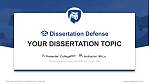 Pennsylvania State University-Penn State York学位論文弁論PPTテンプレート