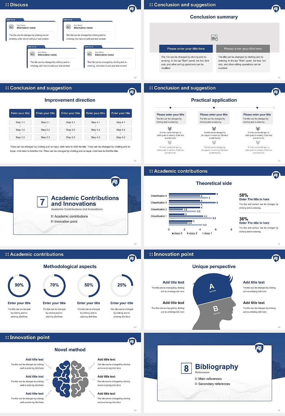 Pennsylvania State University-Penn State Greater Allegheny Graduation Thesis Defense PPT Template16:9 ratio PPT effect preview image6