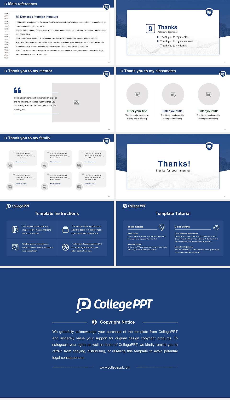 Pennsylvania State University-Penn State Greater Allegheny Graduation Thesis Defense PPT Template16:9 ratio PPT effect preview image7