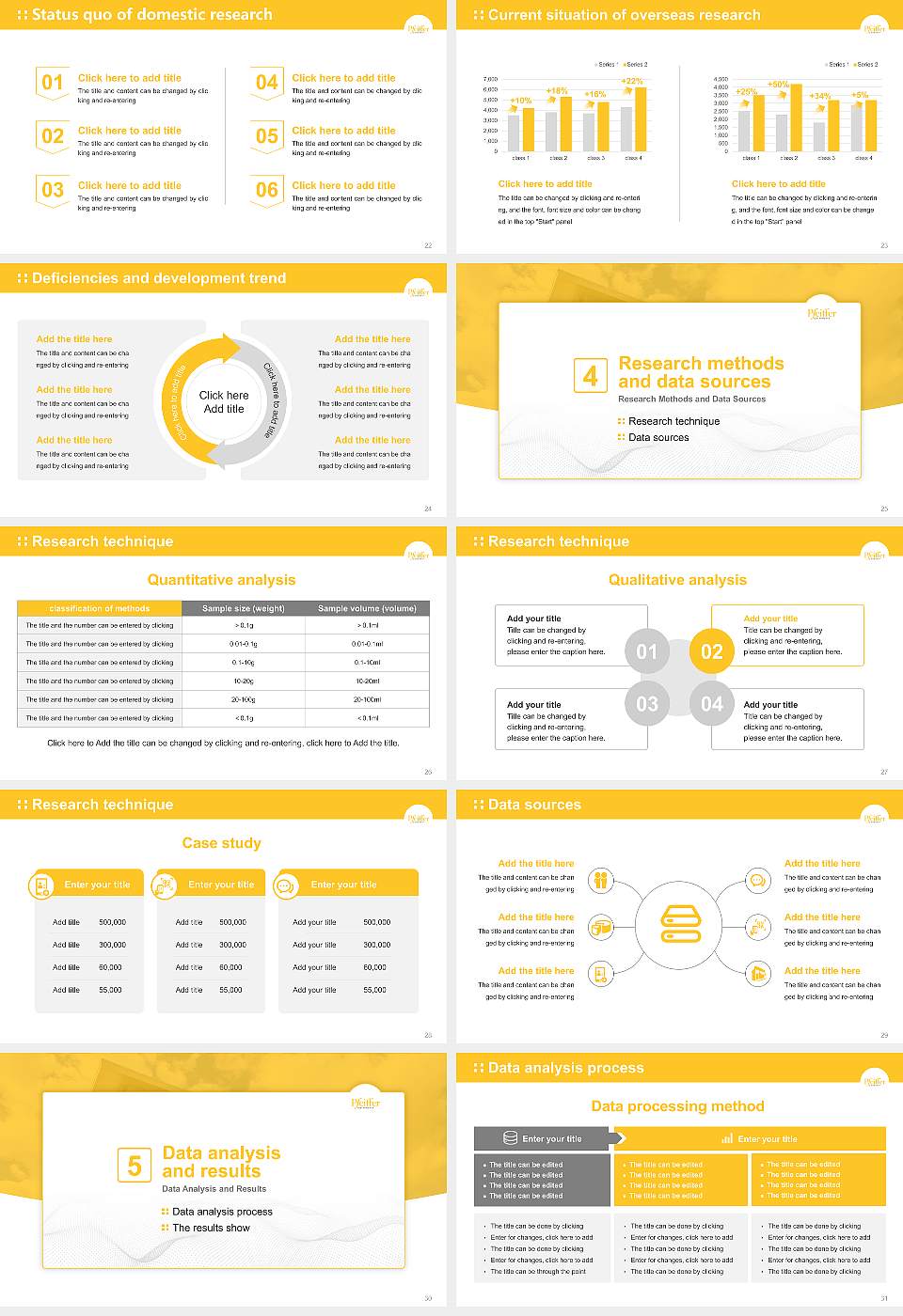 Pfeiffer University Graduation Thesis Defense PPT Template16:9 ratio PPT effect preview image4