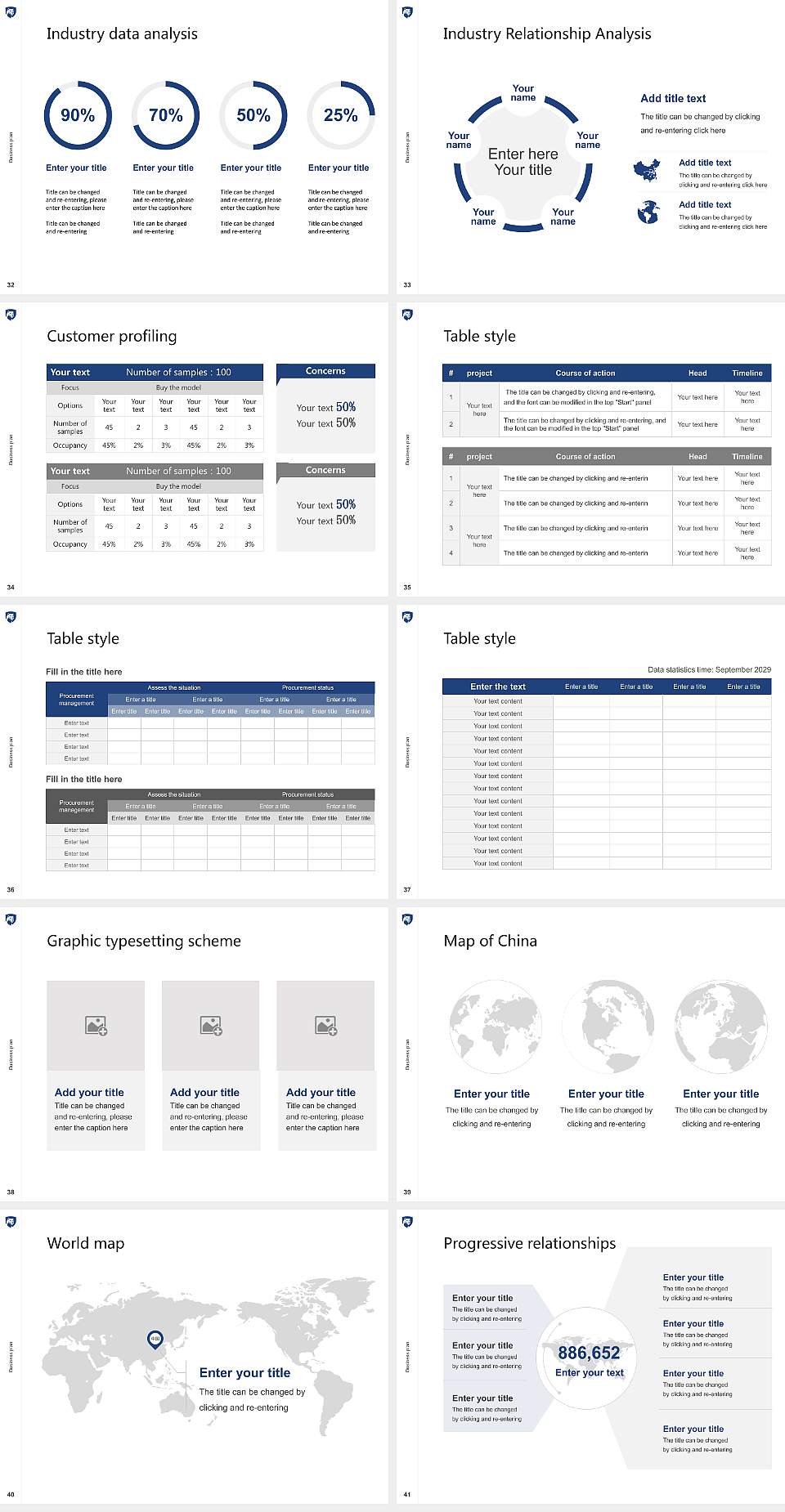 Pennsylvania State University-Penn State Schuylkill Competition/Entrepreneurship Contest PPT Template4:3 ratio PPT effect preview image5