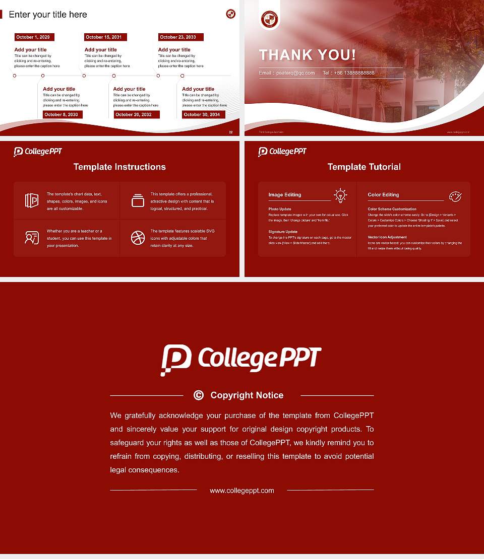 Platt College-Anaheim Lecture Sharing and Networking Event PPT Template16:9 ratio PPT effect preview image4