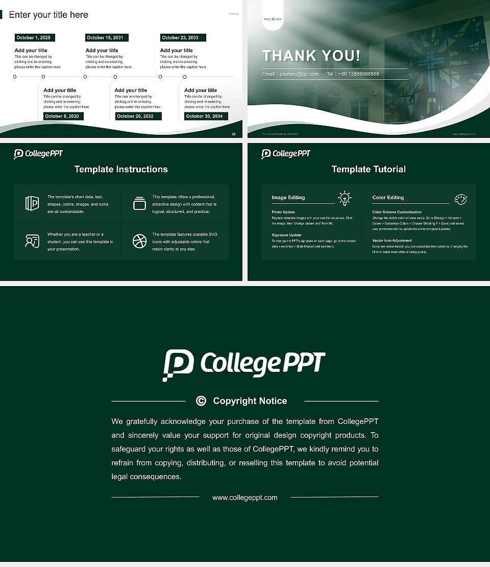 Point Loma Nazarene University Lecture Sharing and Networking Event PPT Template16:9 ratio PPT effect preview image4