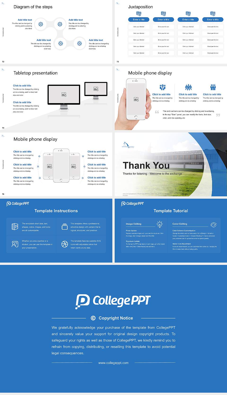 Pontifical Catholic University of Puerto Rico-Arecibo Competition/Entrepreneurship Contest PPT Template16:9 ratio PPT effect preview image9