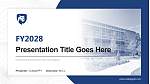 Pennsylvania State University-Penn State Greater Allegheny Academisch PPT-sjabloon