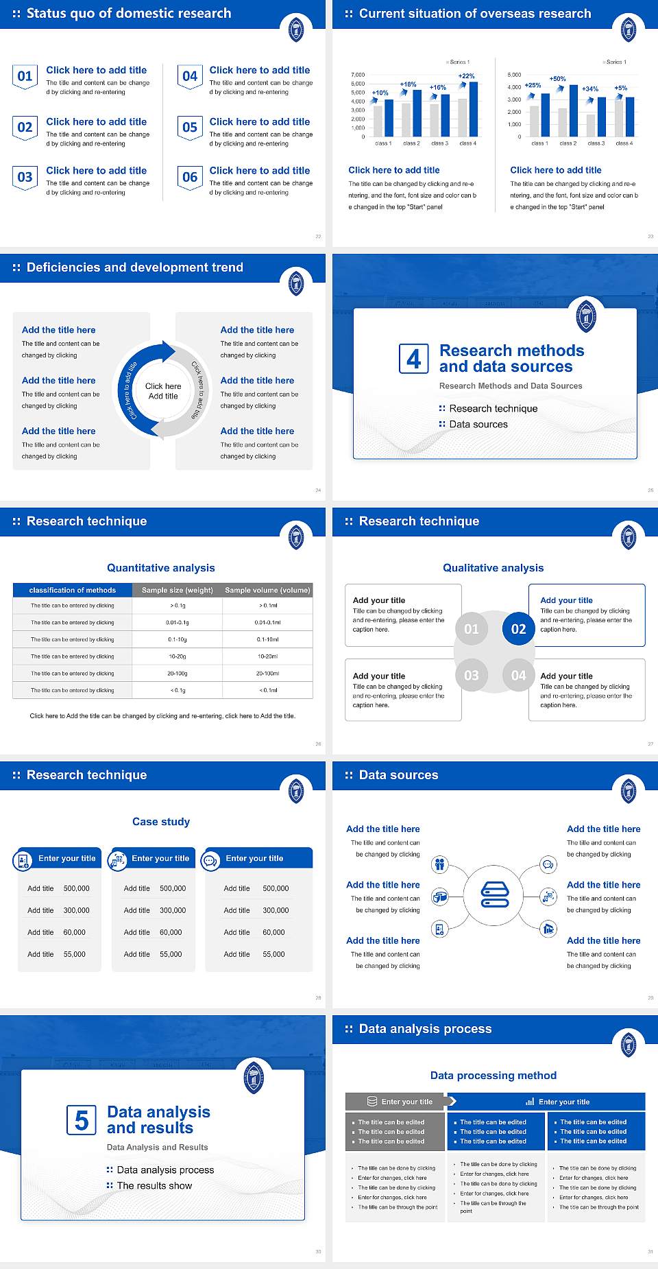 Pomona College Graduation Thesis Defense PPT Template4:3 ratio PPT effect preview image4