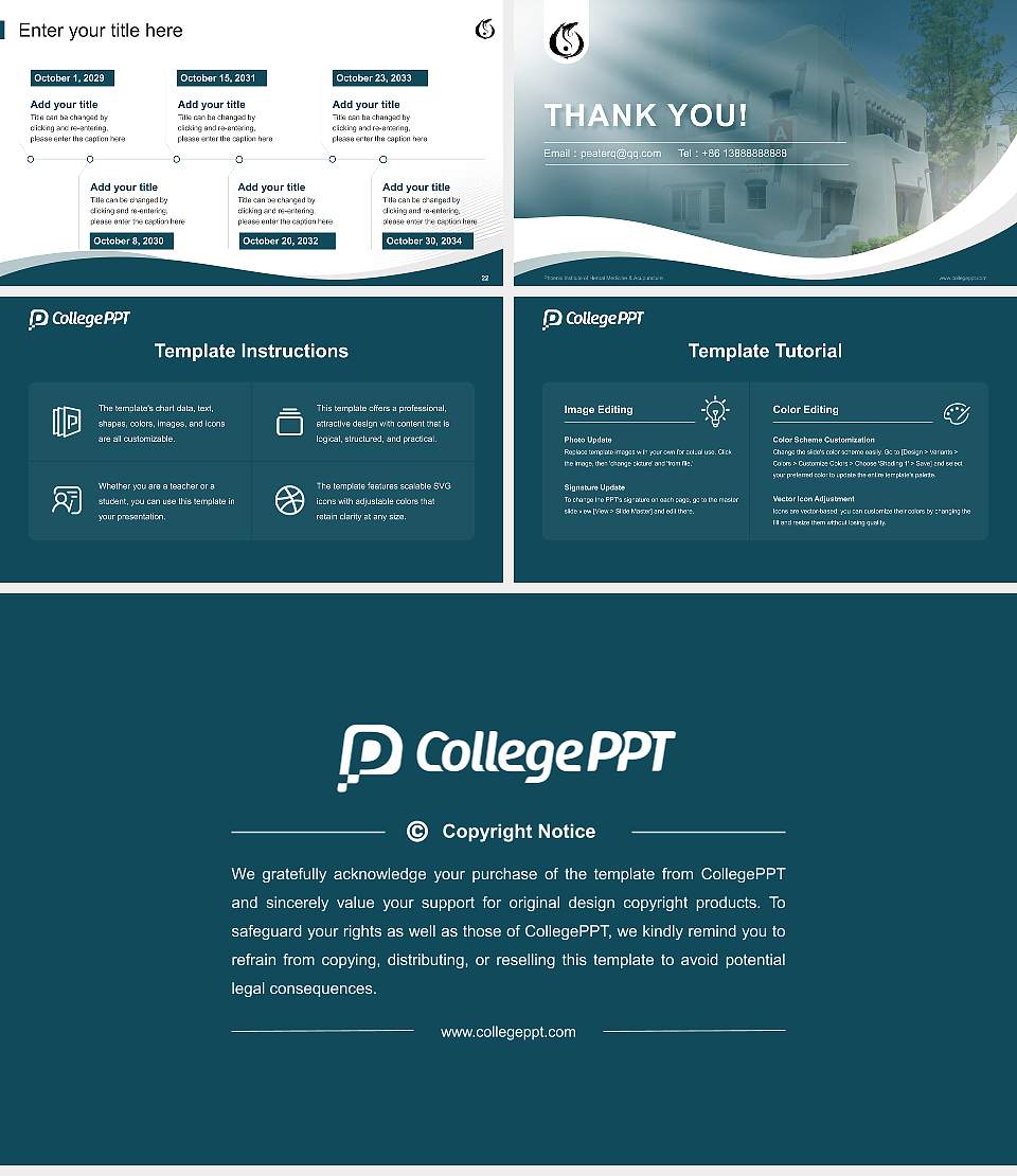 Phoenix Institute of Herbal Medicine & Acupuncture Lecture Sharing and Networking Event PPT Template16:9 ratio PPT effect preview image4