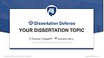 Pennsylvania State University-Penn State Lehigh Valley학위 논문 방어PPT 템플릿