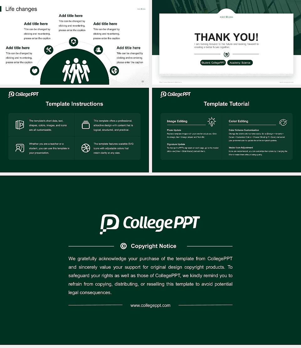 Point Loma Nazarene University National Scholarship Defense PPT Template16:9 ratio PPT effect preview image4