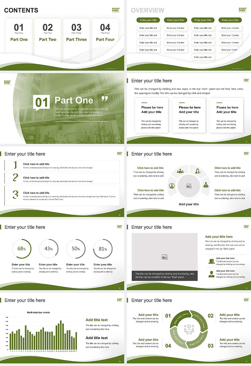 Point Park University Lecture Sharing and Networking Event PPT Template16:9 ratio PPT effect preview image2