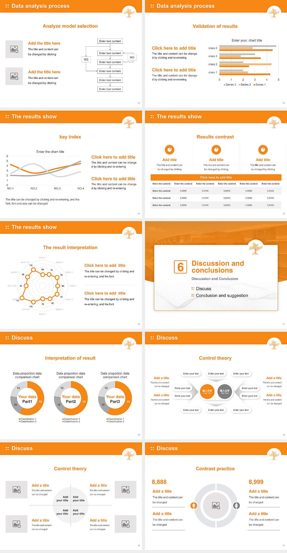 Pitzer College Graduation Thesis Defense PPT Template4:3 ratio PPT effect preview image5