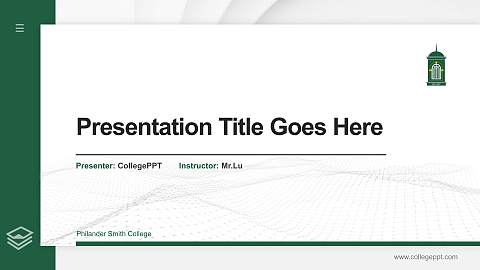 Philander Smith College Thesis Proposal/Graduation Defense PPT Template
