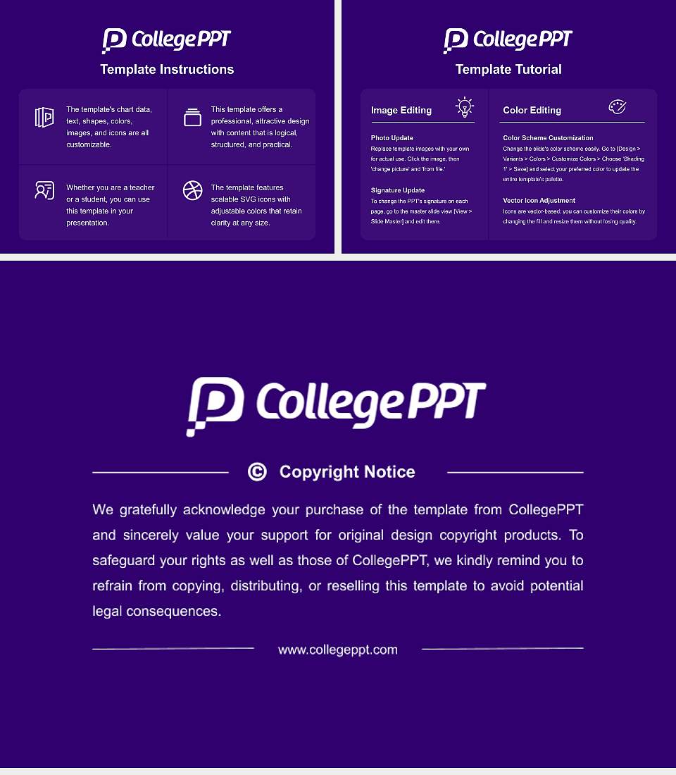 Pittsburgh Theological Seminary Course/Courseware Creation PPT Template4:3 ratio PPT effect preview image5