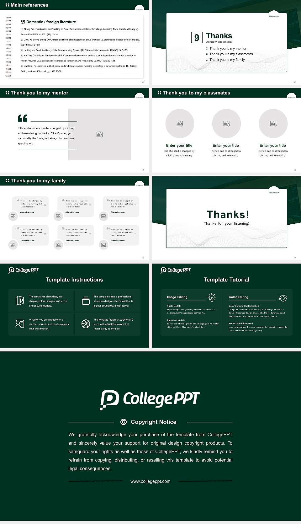 Point Loma Nazarene University Graduation Thesis Defense PPT Template16:9 ratio PPT effect preview image7