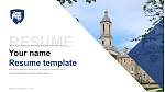 Pennsylvania State University-World Campus Resume PPT Template