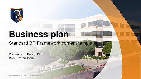 Phoenix Seminary Competition/Entrepreneurship Contest PPT Template