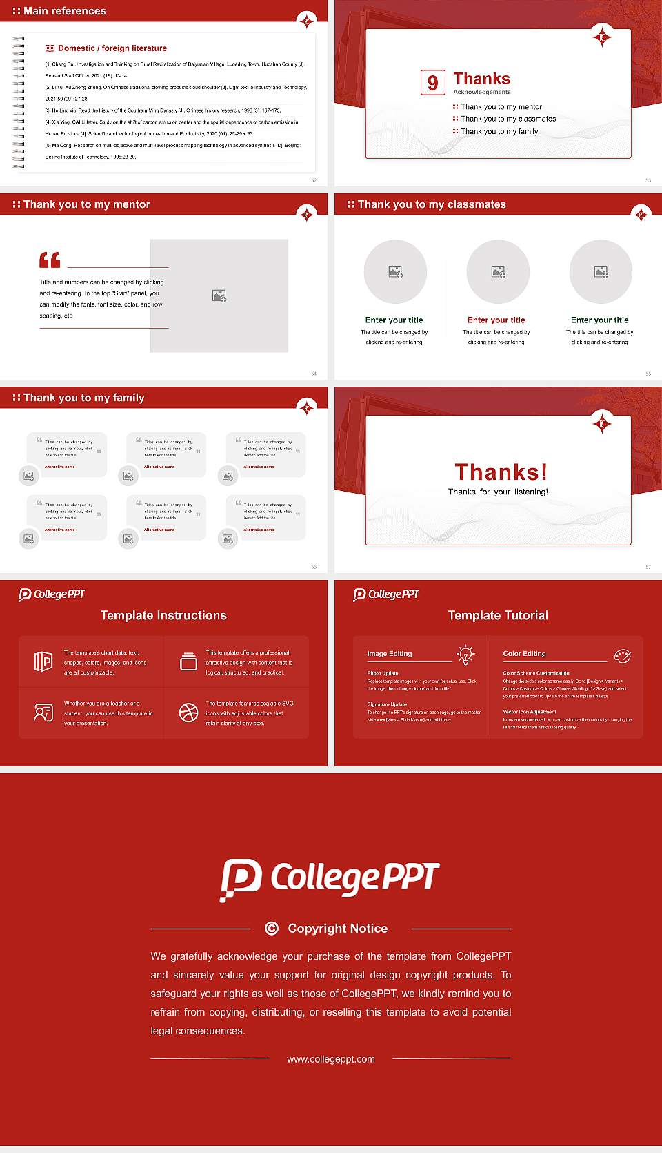 Platt College-Aurora Graduation Thesis Defense PPT Template16:9 ratio PPT effect preview image7