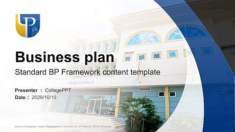 Polytechnic University of Puerto Rico-Orlando Competition/Entrepreneurship Contest PPT Template