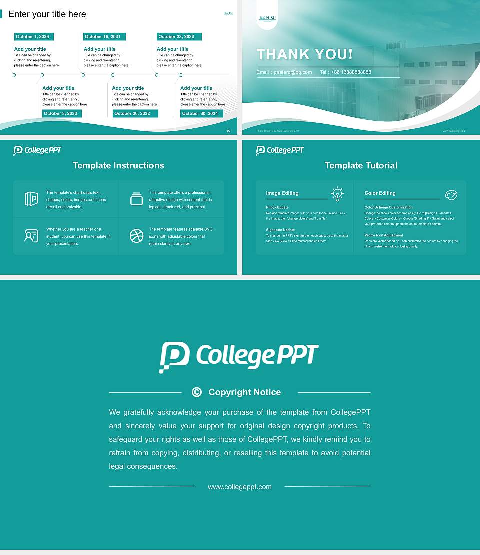 Ponce Health Sciences University-East Lecture Sharing and Networking Event PPT Template16:9 ratio PPT effect preview image4