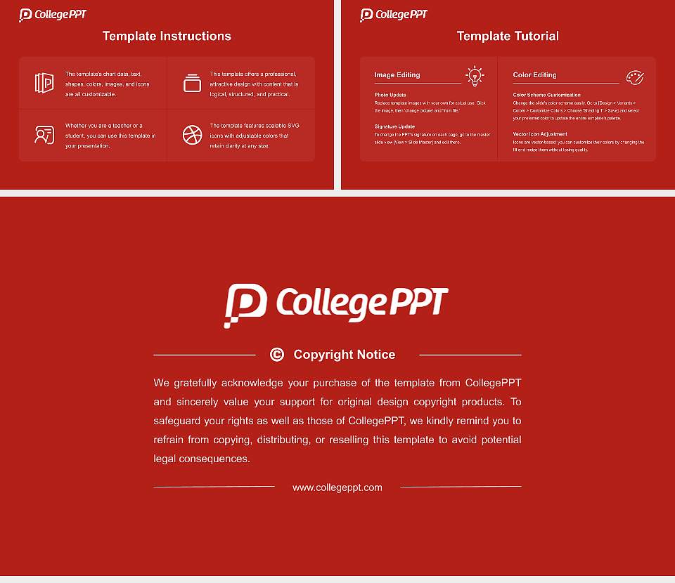 Platt College-Aurora Course/Courseware Creation PPT Template16:9 ratio PPT effect preview image5