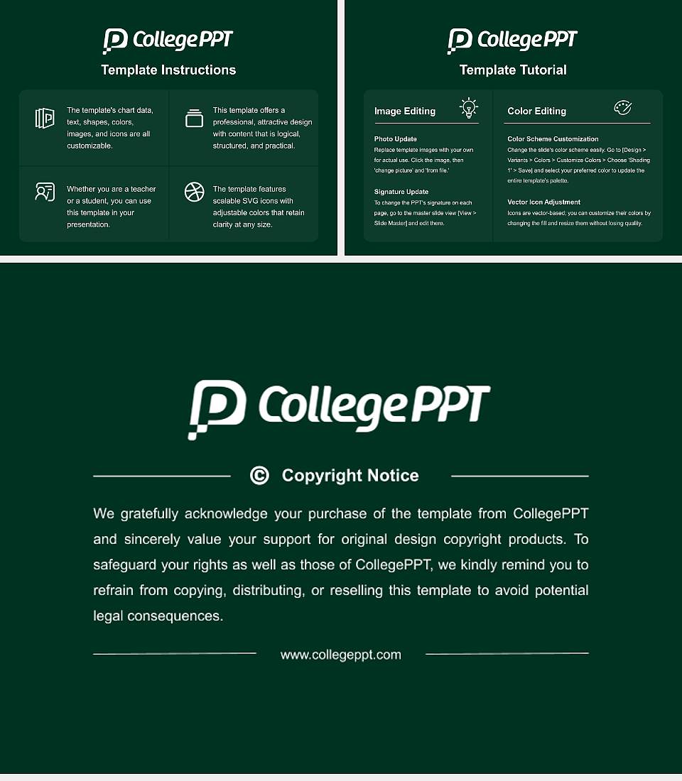 Point Loma Nazarene University Course/Courseware Creation PPT Template4:3 ratio PPT effect preview image5