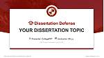 Platt College-Los Angeles Graduation Thesis Defense PPT Template