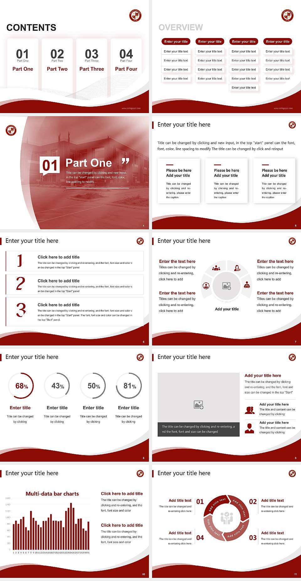 Platt College-Riverside Lecture Sharing and Networking Event PPT Template4:3 ratio PPT effect preview image2