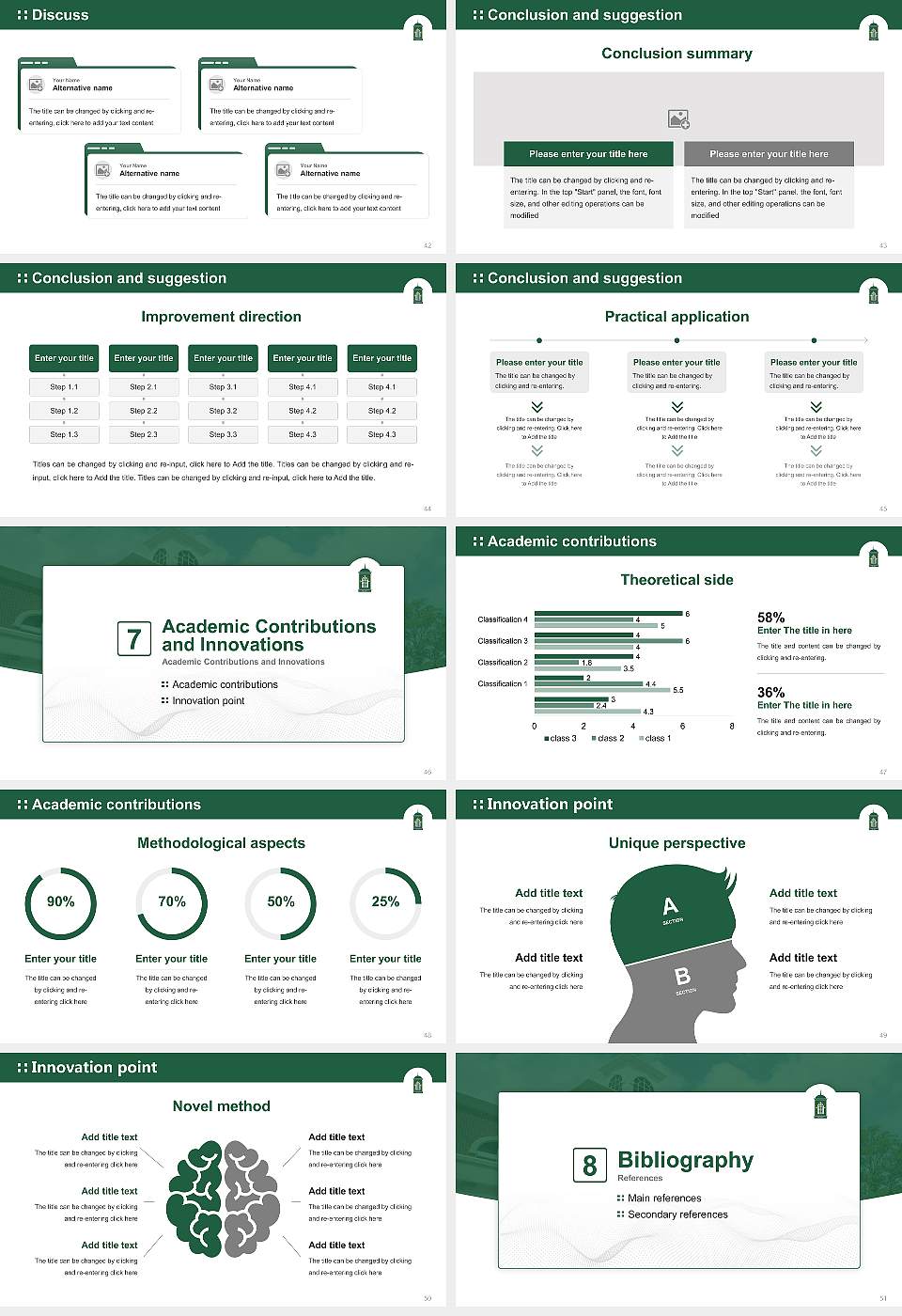 Philander Smith College Graduation Thesis Defense PPT Template16:9 ratio PPT effect preview image6
