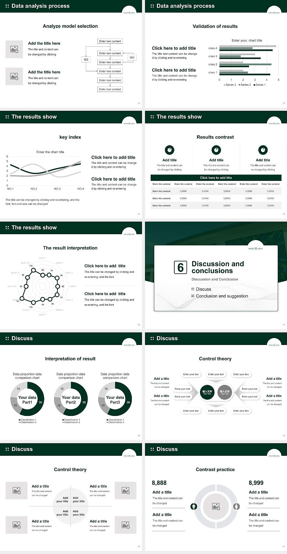 Point Loma Nazarene University Graduation Thesis Defense PPT Template4:3 ratio PPT effect preview image5