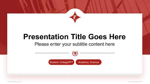 Platt College-Aurora National Scholarship Defense PPT Template