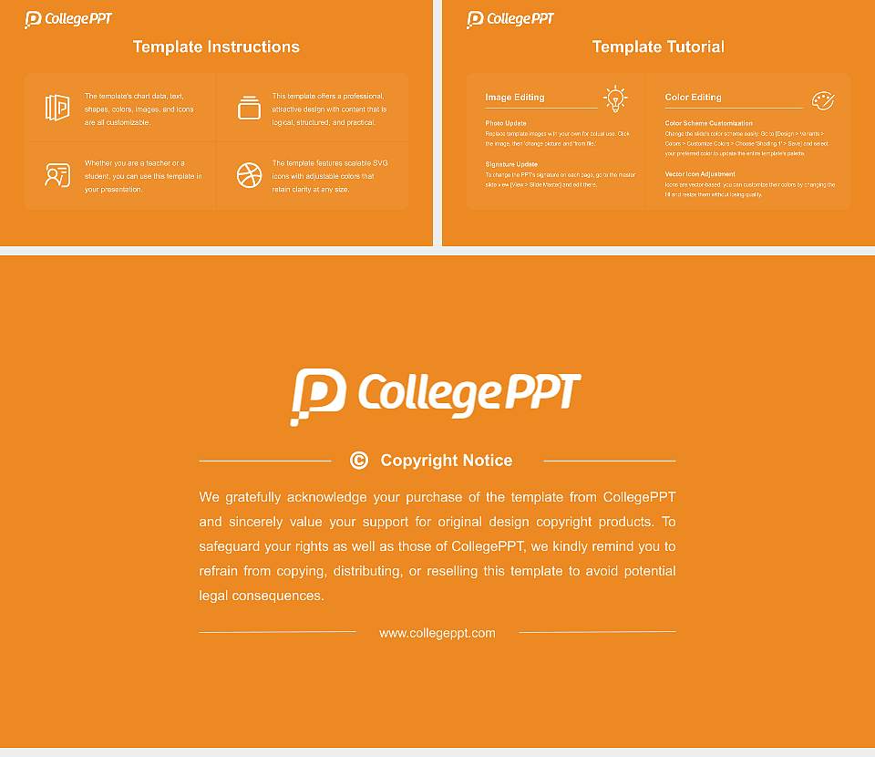 Phoenix Seminary Course/Courseware Creation PPT Template16:9 ratio PPT effect preview image5