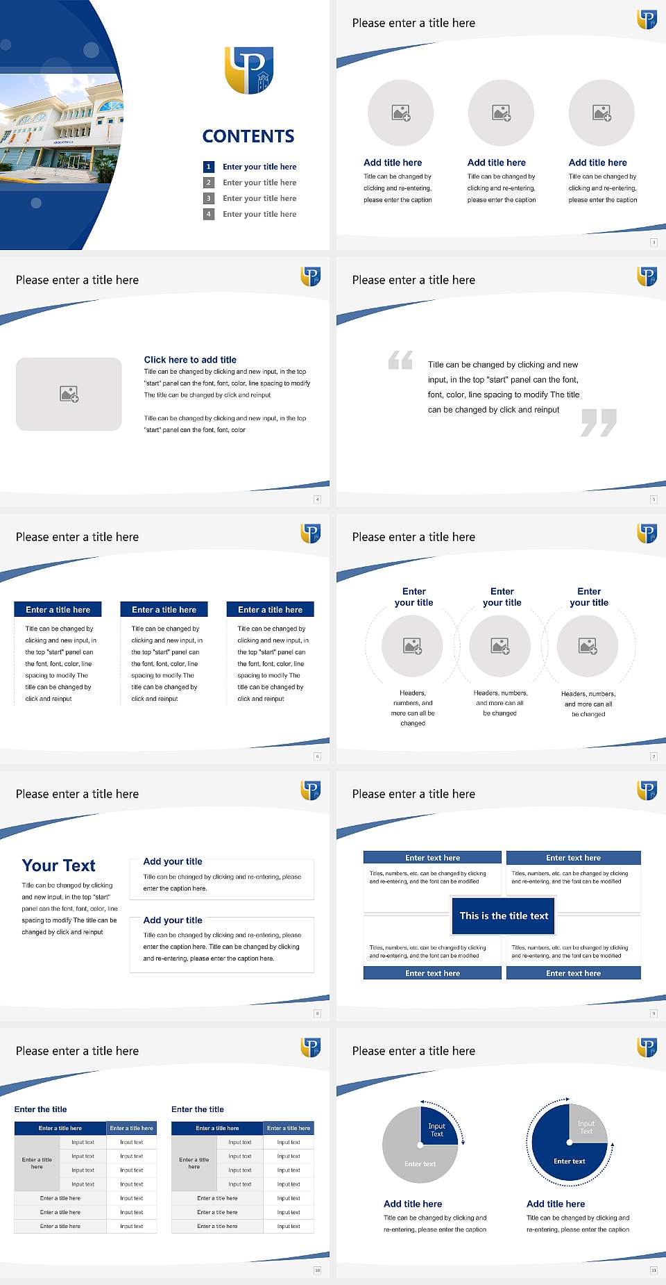 Polytechnic University of Puerto Rico-Orlando Course/Courseware Creation PPT Template4:3 ratio PPT effect preview image2