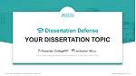 Ponce Health Sciences University-Centro Universitario De San Juan Disputation Powerpoint Vorlage