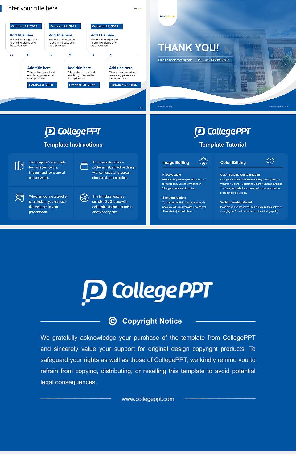 Point University Lecture Sharing and Networking Event PPT Template4:3 ratio PPT effect preview image4