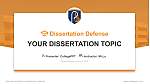 Phoenix Seminary Graduation Thesis Defense PPT Template