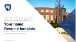 Pennsylvania State University-Penn State Harrisburg Resume PPT Template