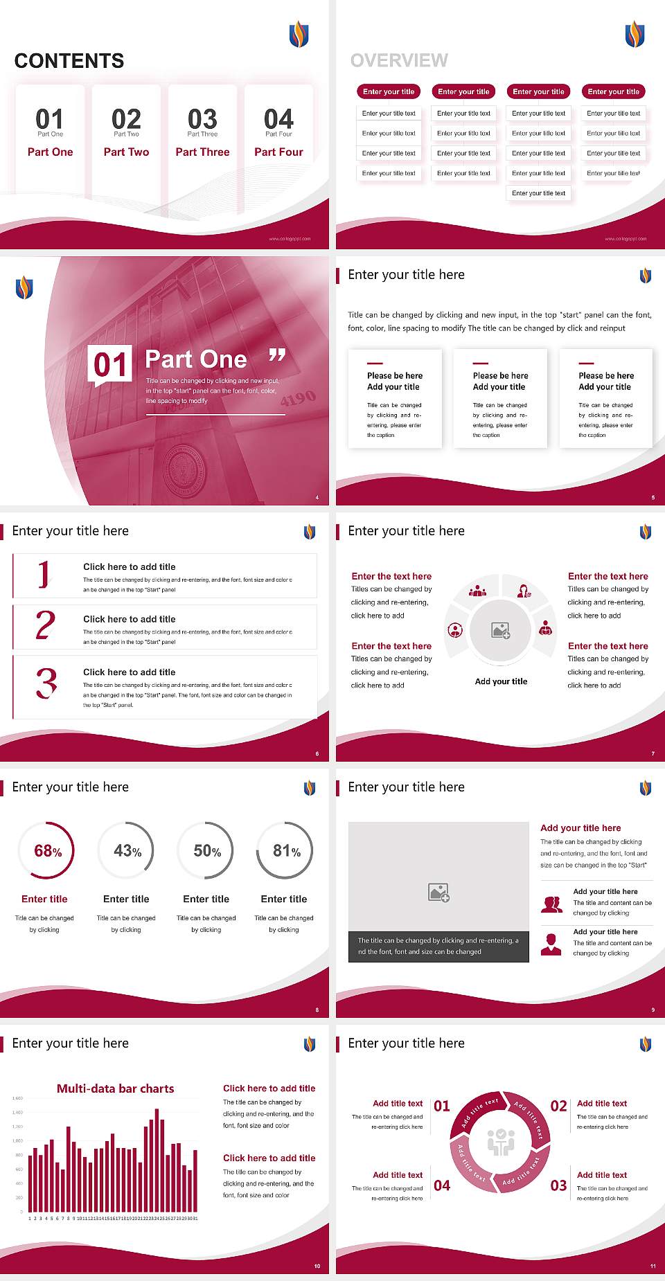 Philadelphia College of Osteopathic Medicine Lecture Sharing and Networking Event PPT Template4:3 ratio PPT effect preview image2