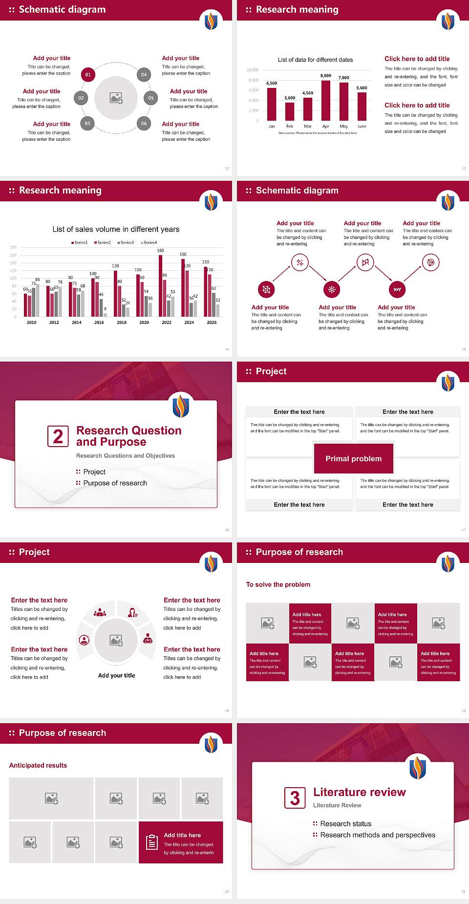 Philadelphia College of Osteopathic Medicine Graduation Thesis Defense PPT Template4:3 ratio PPT effect preview image3