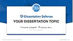 Rivier University Graduation Thesis Defense PPT Template