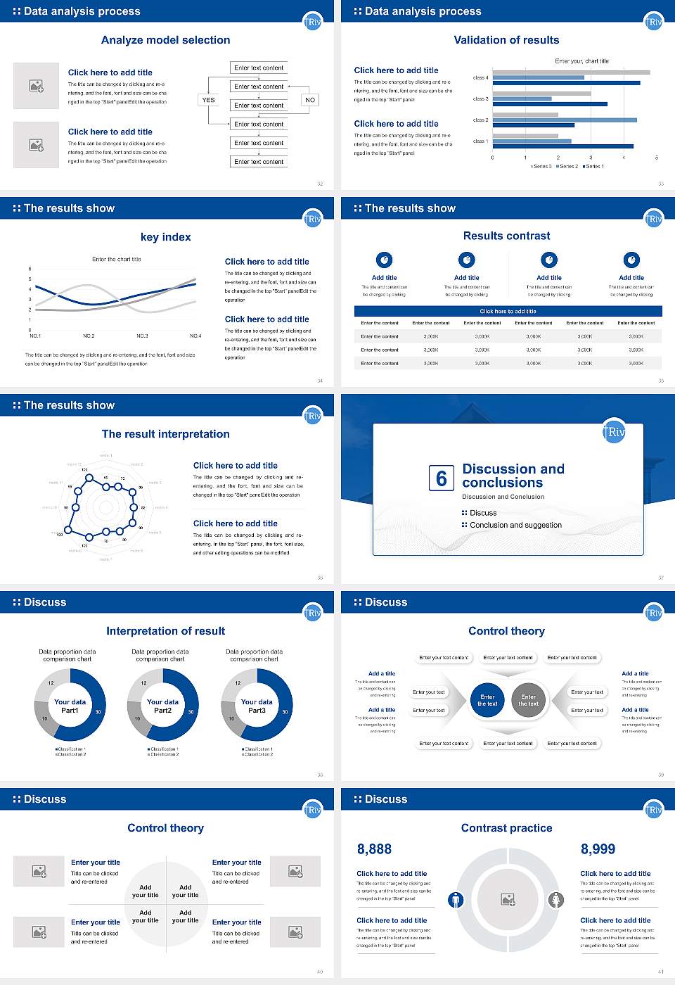 Rivier University Graduation Thesis Defense PPT Template16:9 ratio PPT effect preview image5